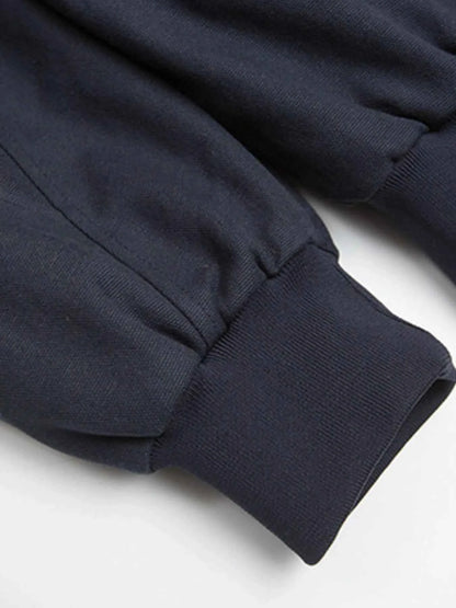 Men's Sherpa Lined Hooded Bomber Jacket