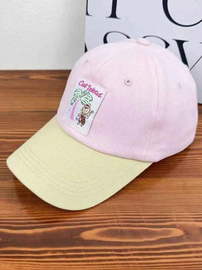 Applique Adjustable Baseball Cap