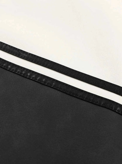 Men's Two-Tone Zip Up Jacket