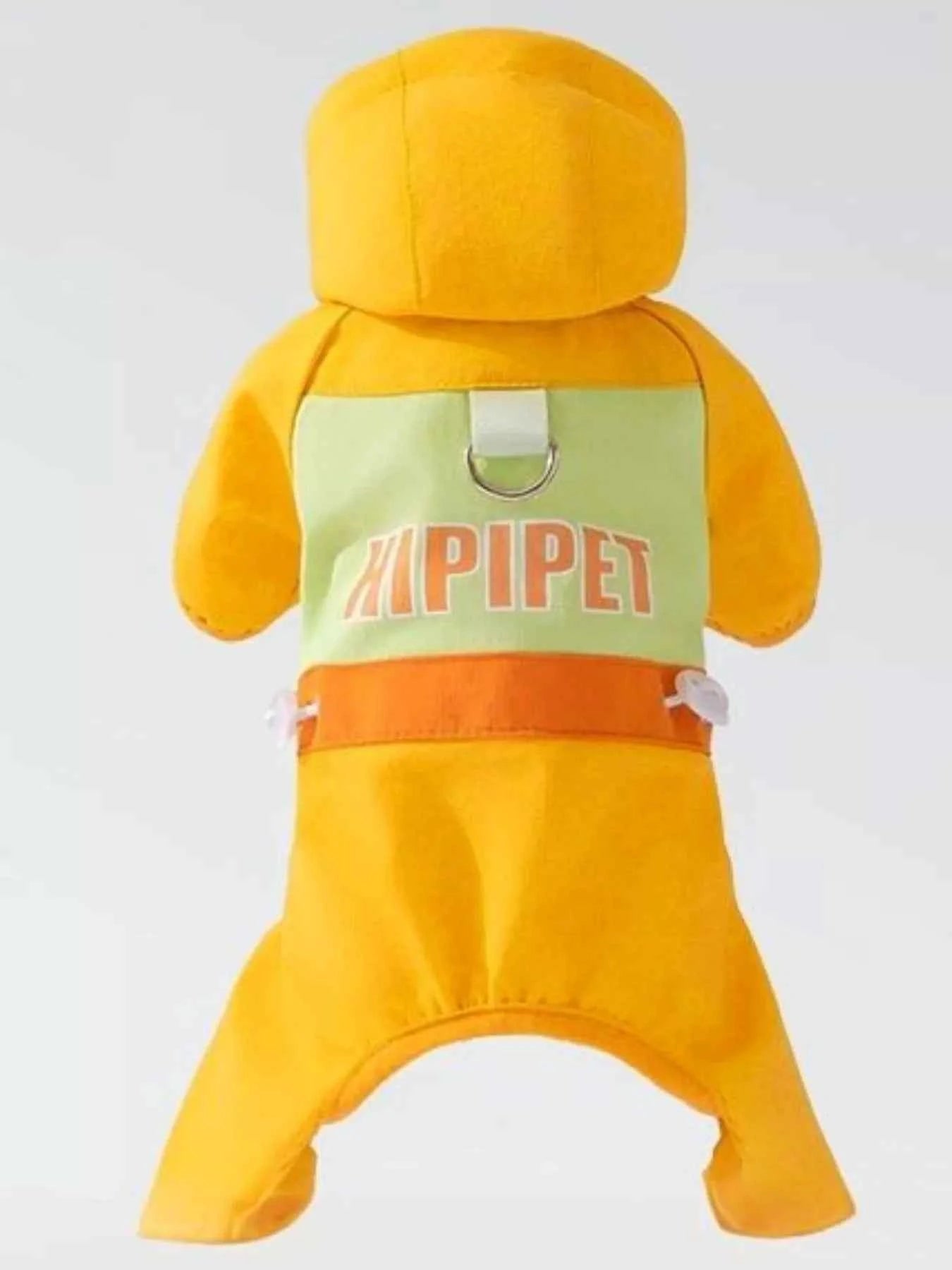 Color Block Warm Pet Jumpsuit