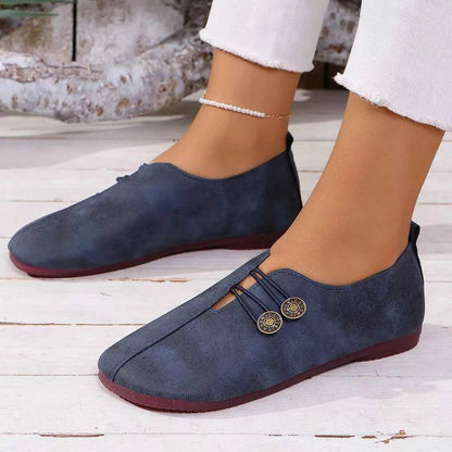 Round Toe Slip-Ons