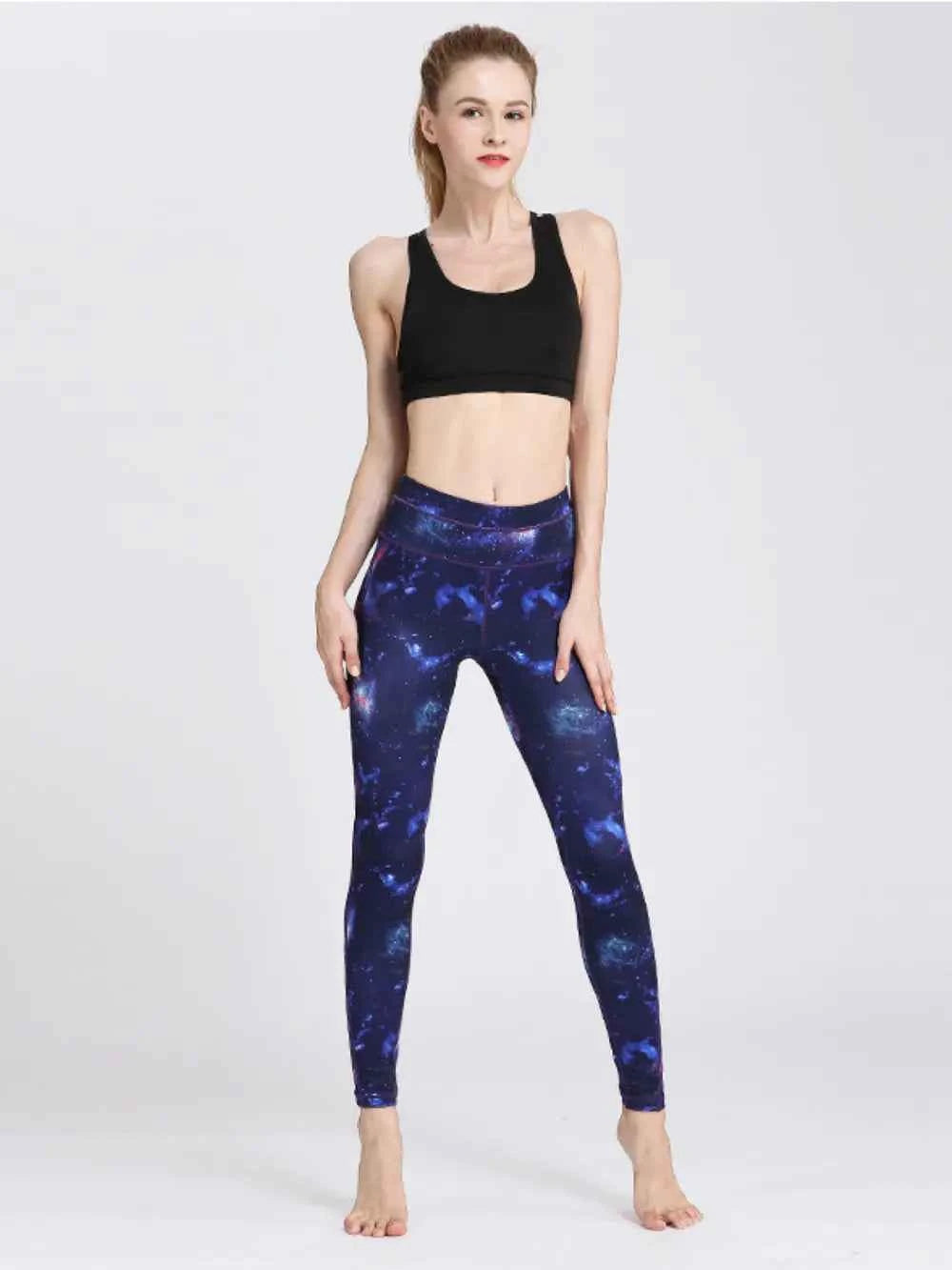 Printed Active High Waist Leggings