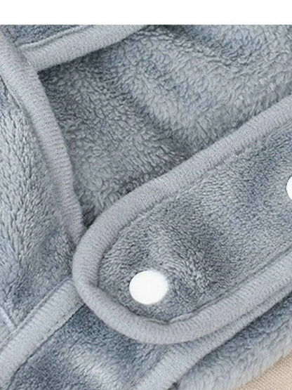 Cozy Pet Carrier Apron with Paw Holes