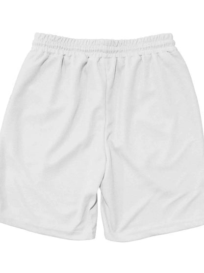 Men's Full Size Round Neck Short Sleeve Top and Shorts Set Plus Size