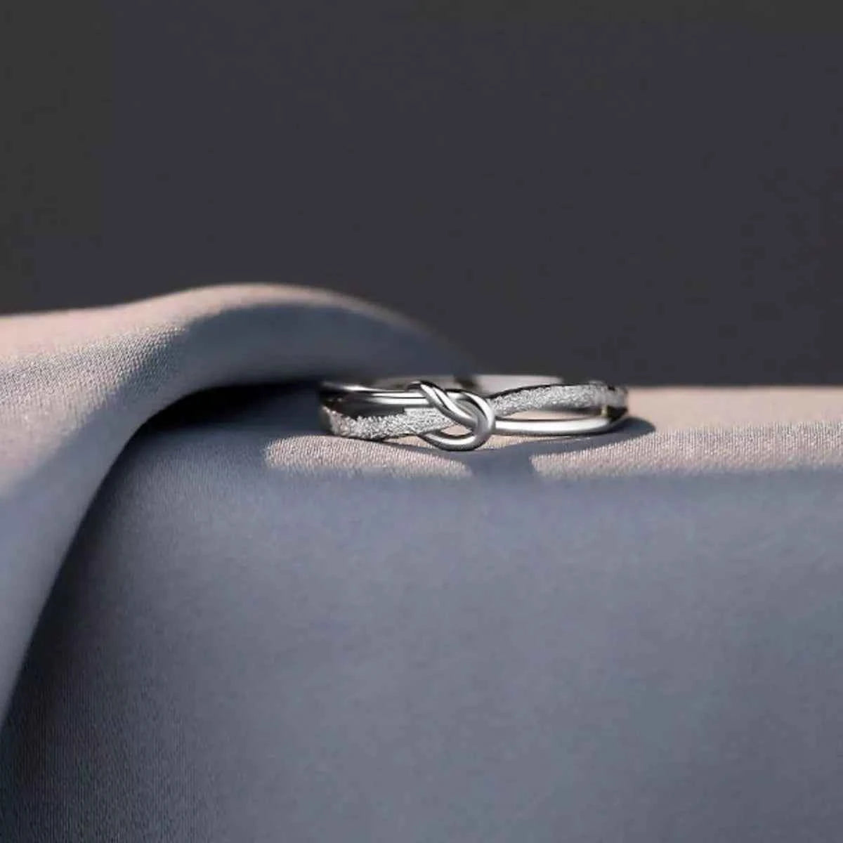 925 Sterling Silver Knot Ring