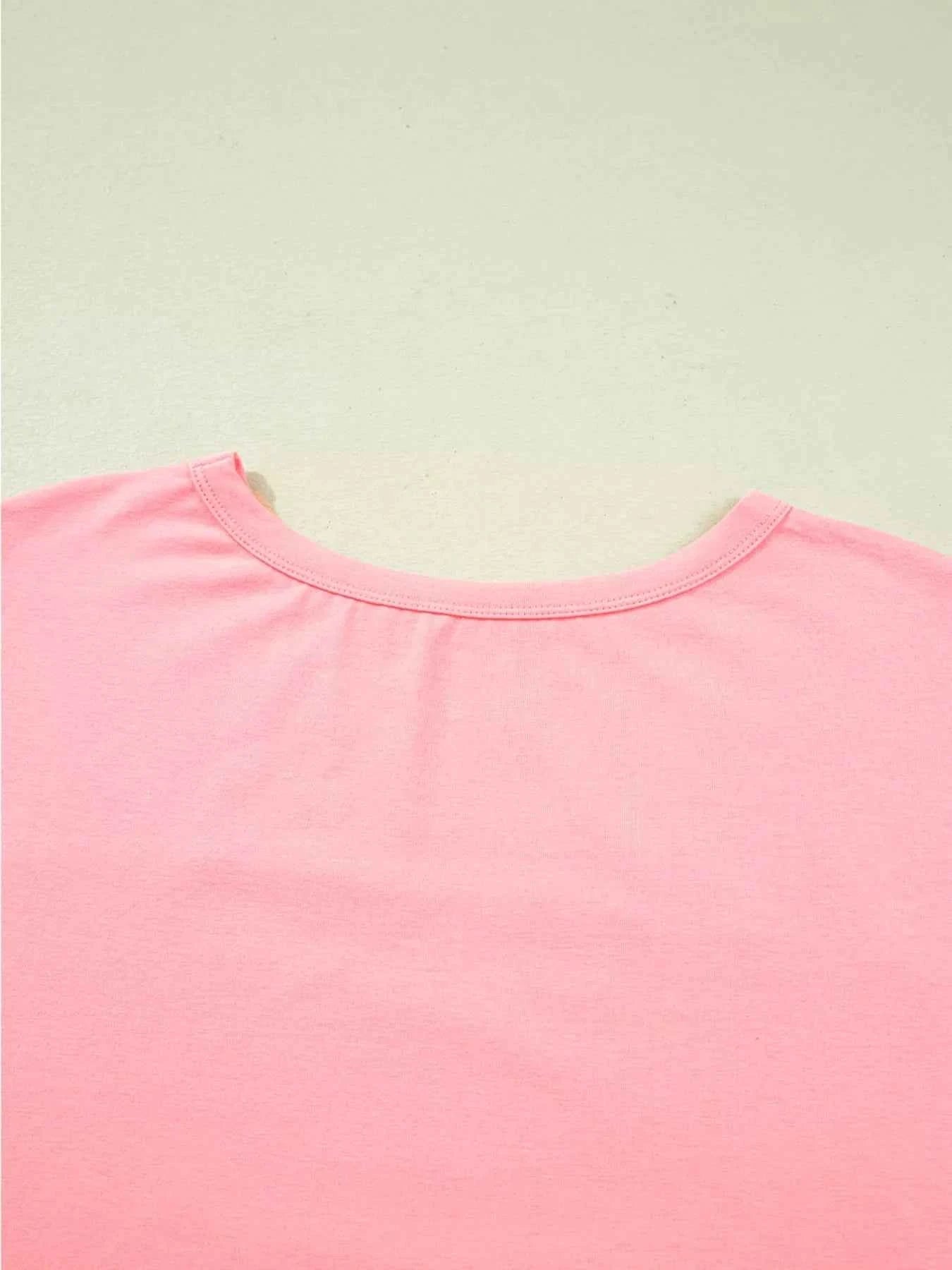 Floral Color Block Patchwork Long Sleeve Top