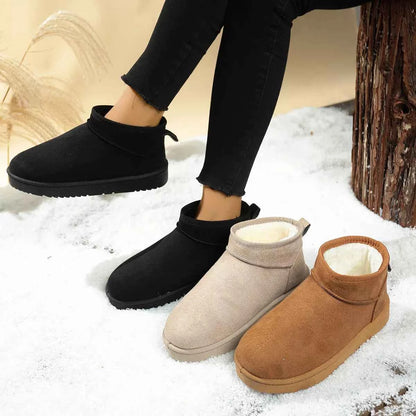 Round Toe Platform Boots