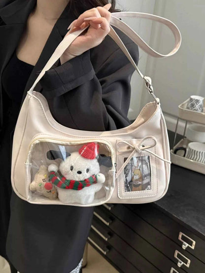 Clear Pocket Crossbody Bag