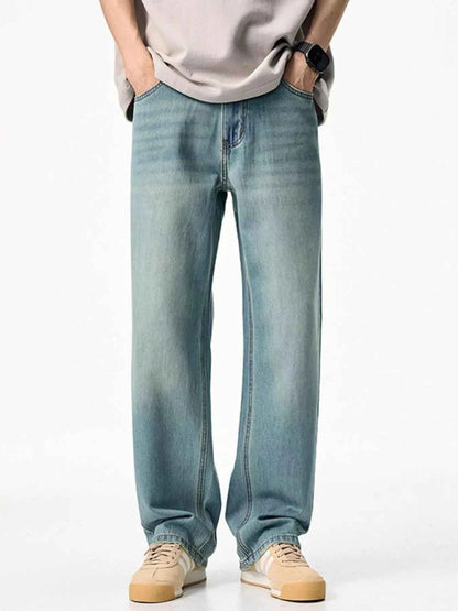Men's Wash Relaxed Fit Jeans