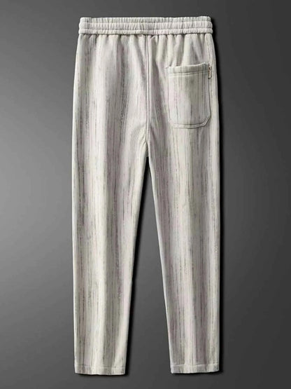 Men's Plus Size Drawstring Wide Leg Pants