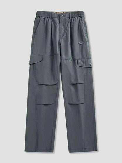 Men's Full Size Wide Leg Cargo Pants Plus Size