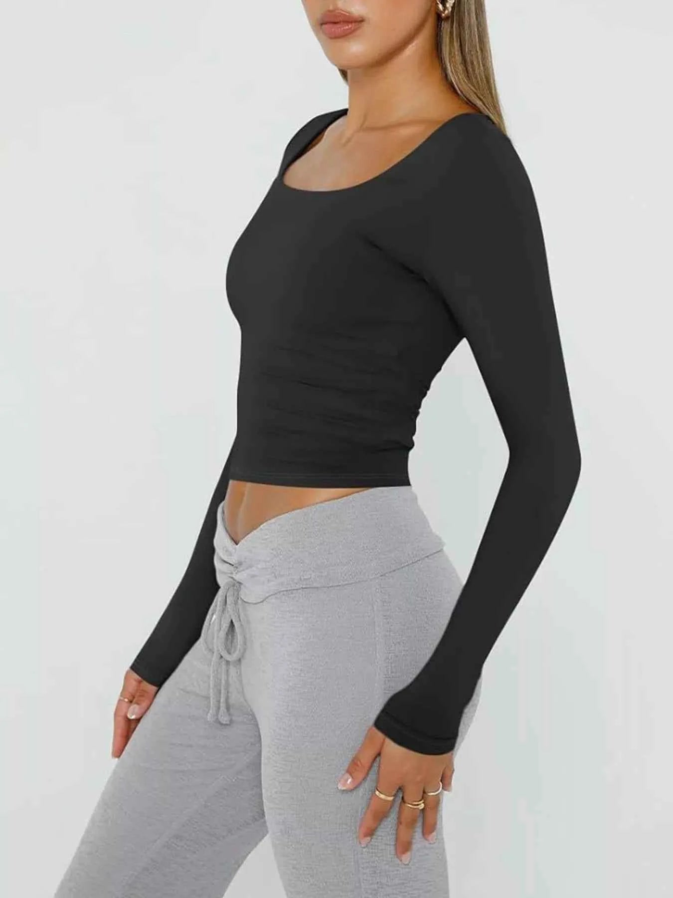 Slim Fit Long Sleeve T-Shirt
