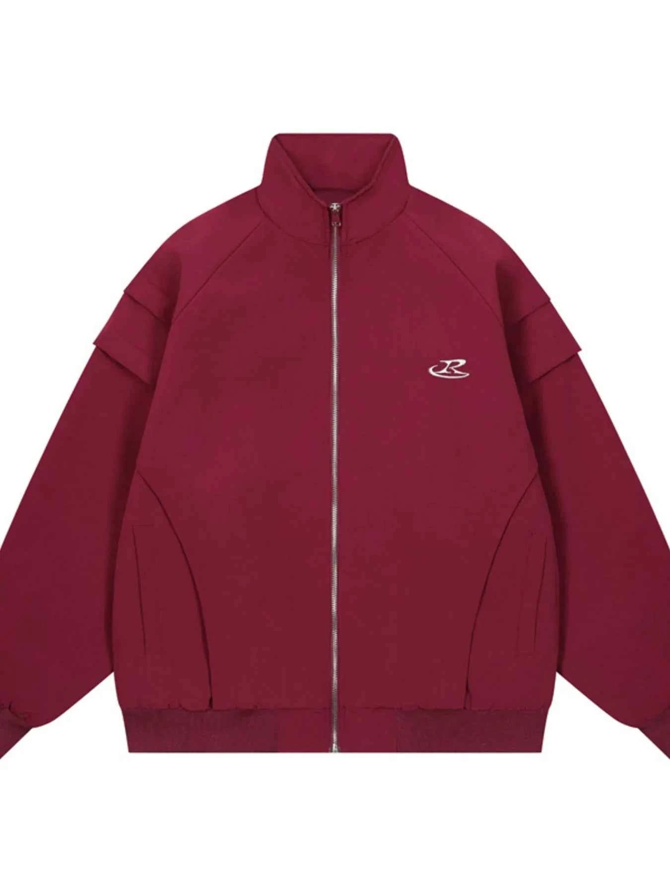 Men's Zip Up Long Sleeve Jacket