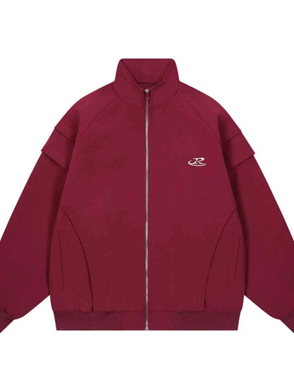 Men's Zip Up Long Sleeve Jacket