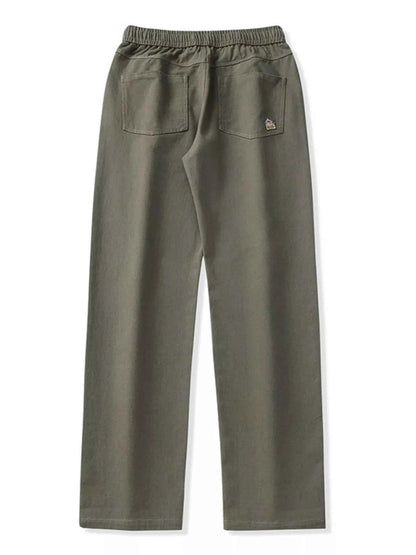 Men's Full Size Casual Loose-Fit Drawstring Pants Plus Size