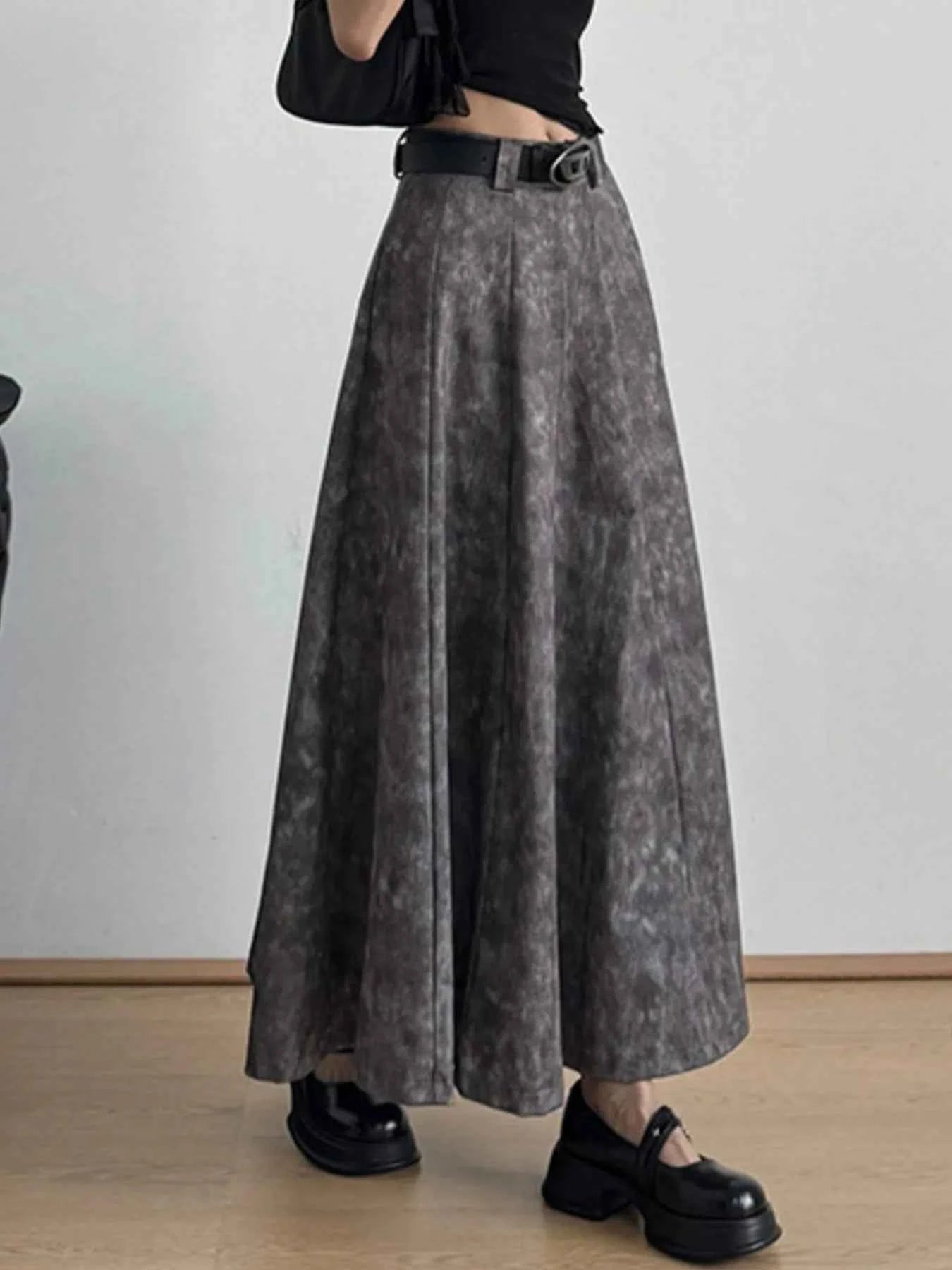 A-Line Maxi Skirt