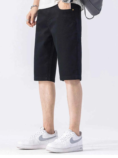 Men's Loose Fit Denim Shorts