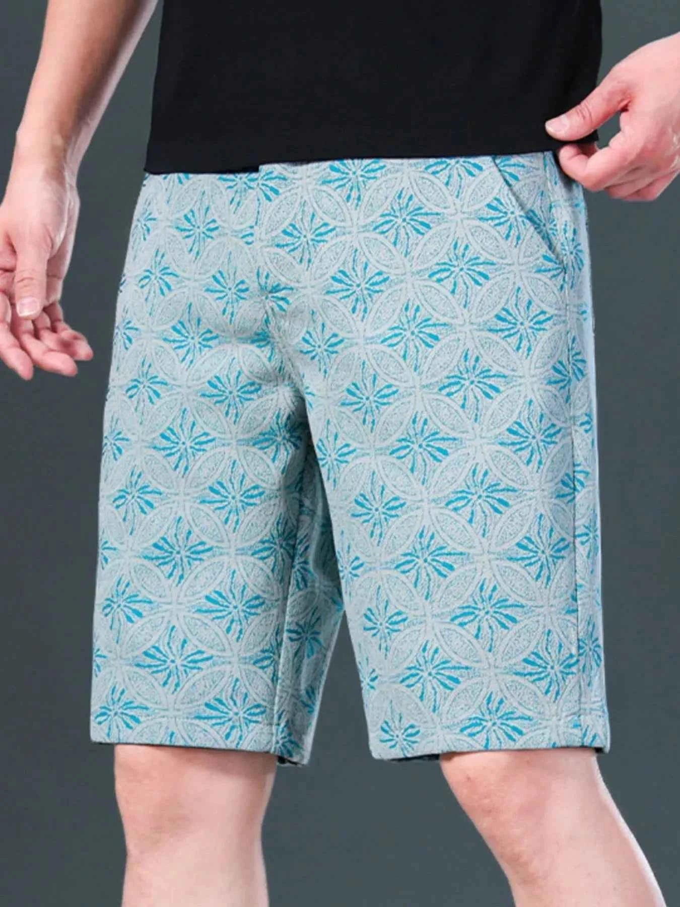 Men's Printed Loose Fit Shorts