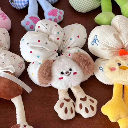 Printed Animal Shaped Hair Scrunchy