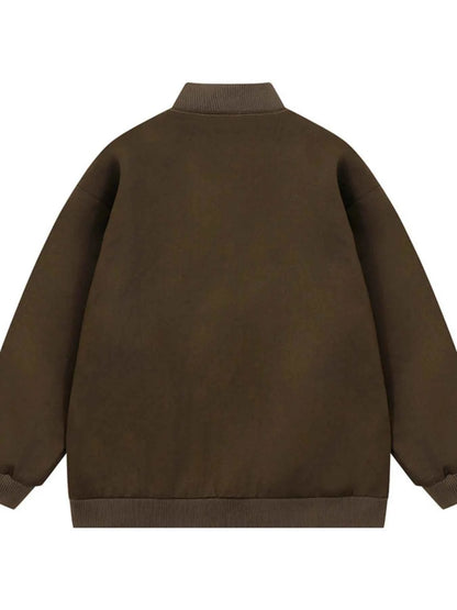 Men's Zip Up Long Sleeve Jacket