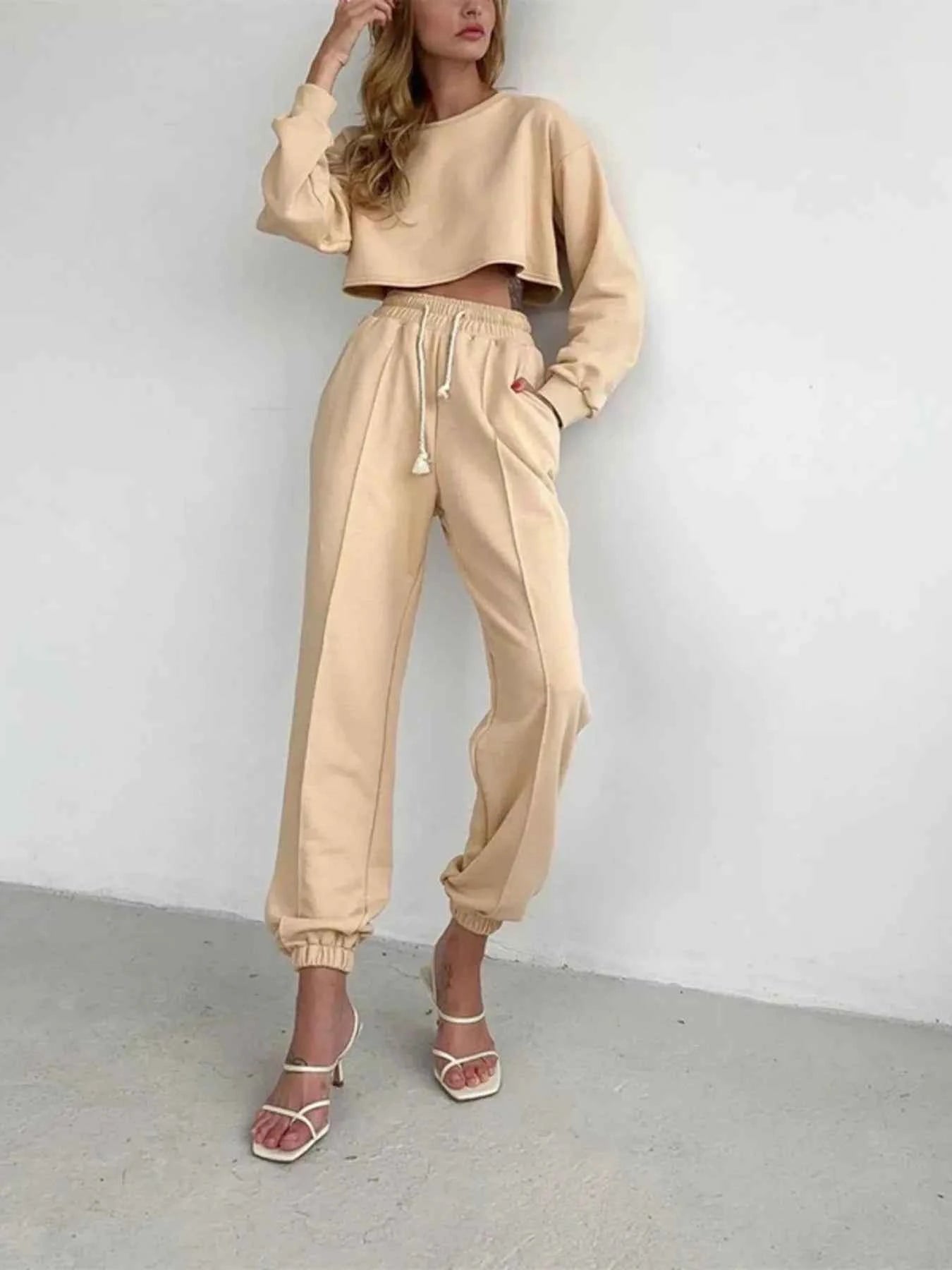 Casual Drawstring Jogger Pants