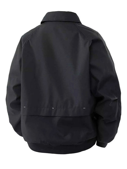 Men's Plus Size Zip Up Long Sleeve Jacket