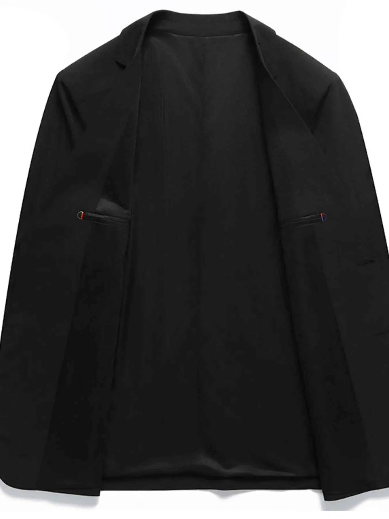 Men's Button Up Long Sleeve Blazer