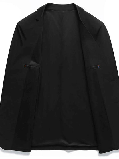 Men's Button Up Long Sleeve Blazer