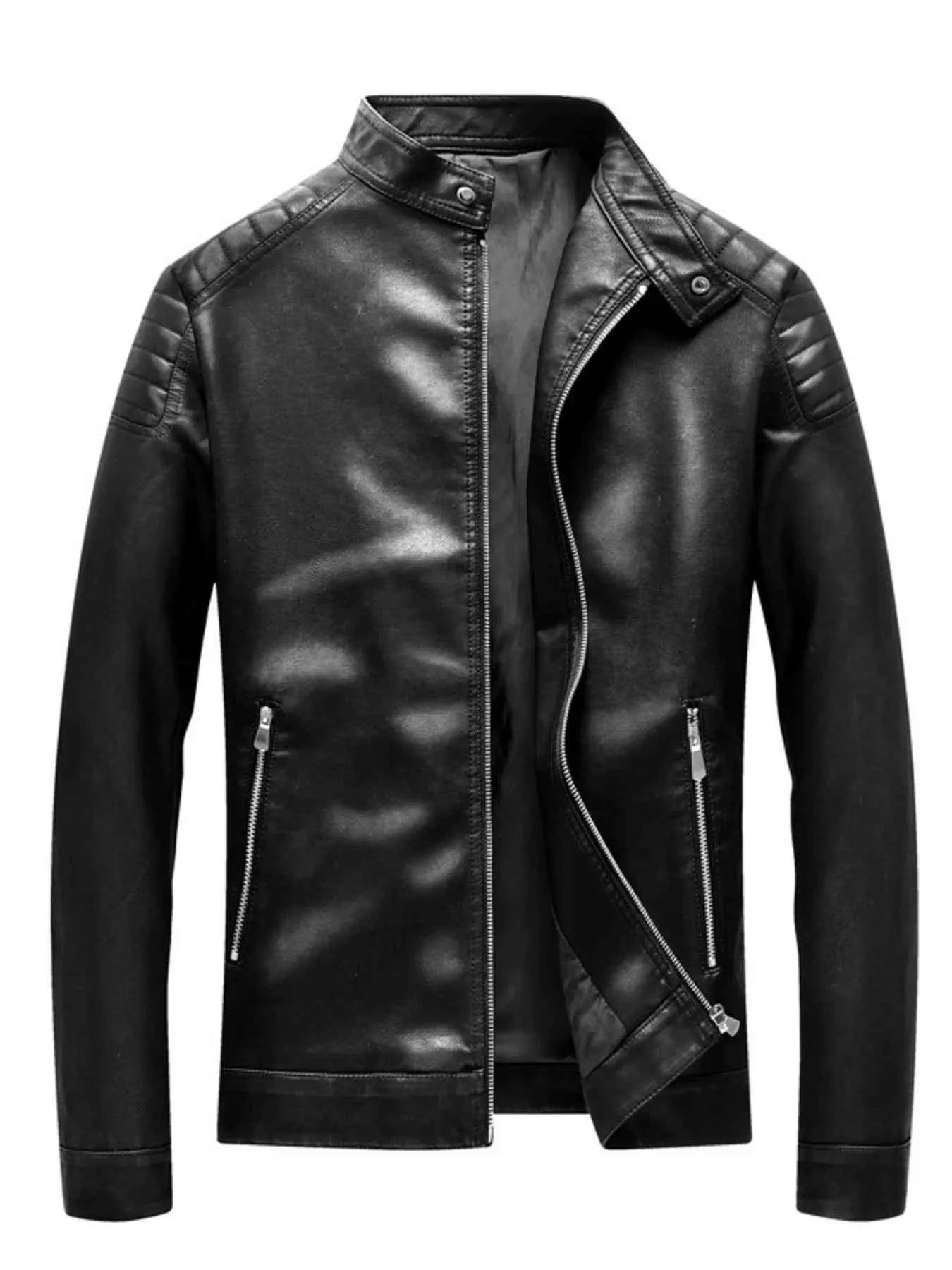 Men's Plus Size Zip Up Long Sleeve Jacket