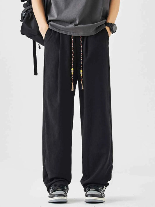 Men's Plus Size Loose Fit Drawstring Pants