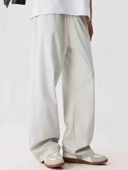 Men's Relaxed Fit Pants with Pockets