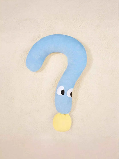 Question Mark Shaped Plush Pet Bed