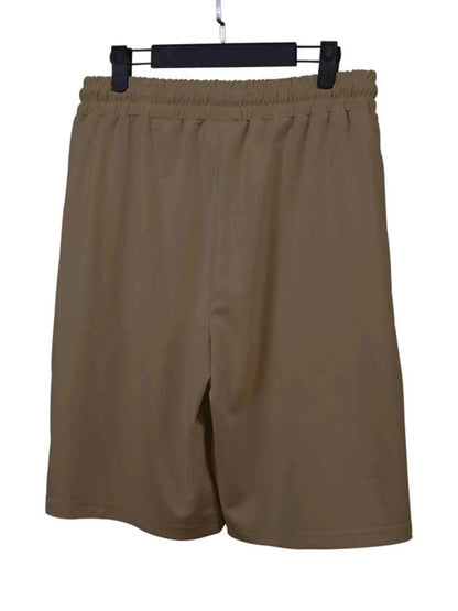 Men's Full Size Round Neck Short Sleeve T-Shirt and Shorts Set Plus Size