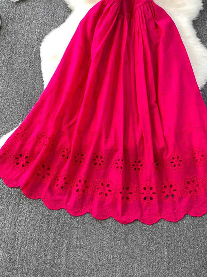 Lace Detail Sleeveless Dress