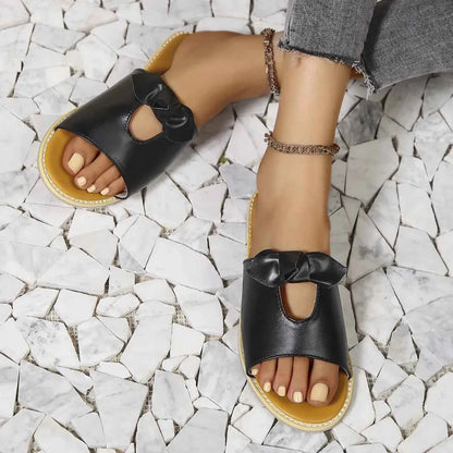 Casual Open Toe Cutout Detail Sandals