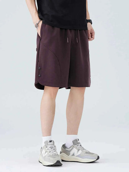 Men's Plus Size Drawstring Loose Fit Shorts