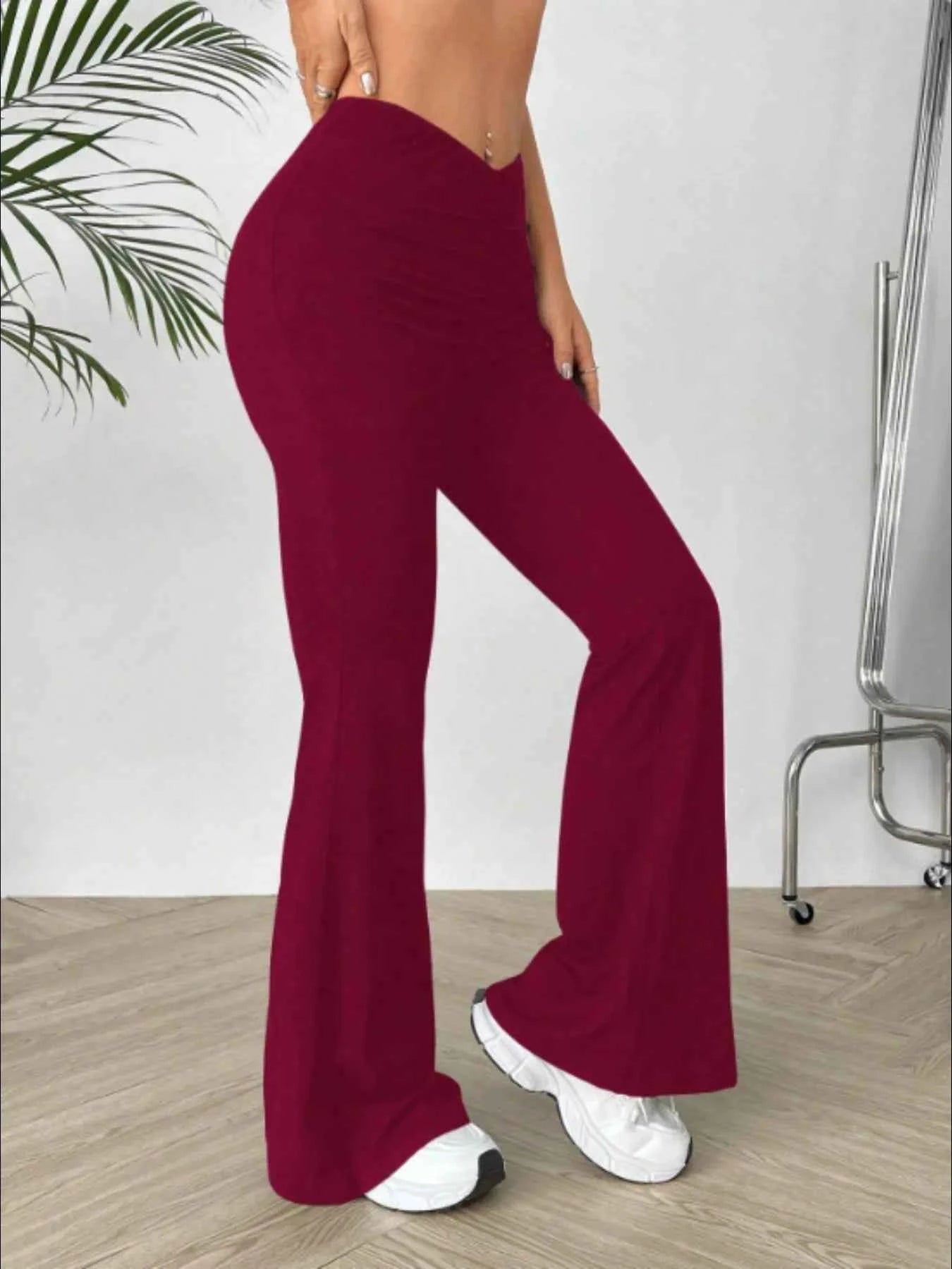 High Waisted Flare Pants