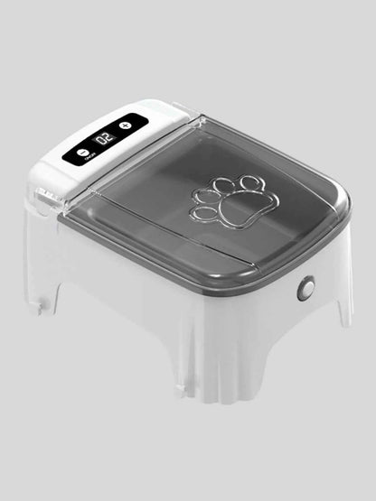 Automatic Pet Feeder with Elevated Bowl