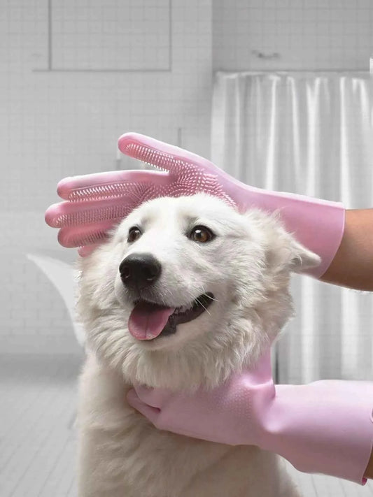 Touch Pet Shower & Grooming Gloves