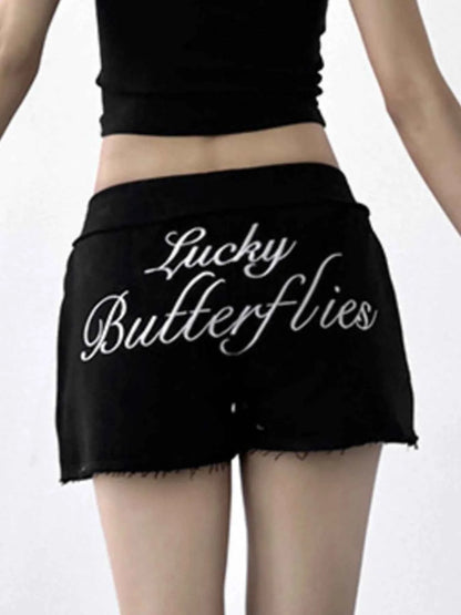 Letter Back Shorts