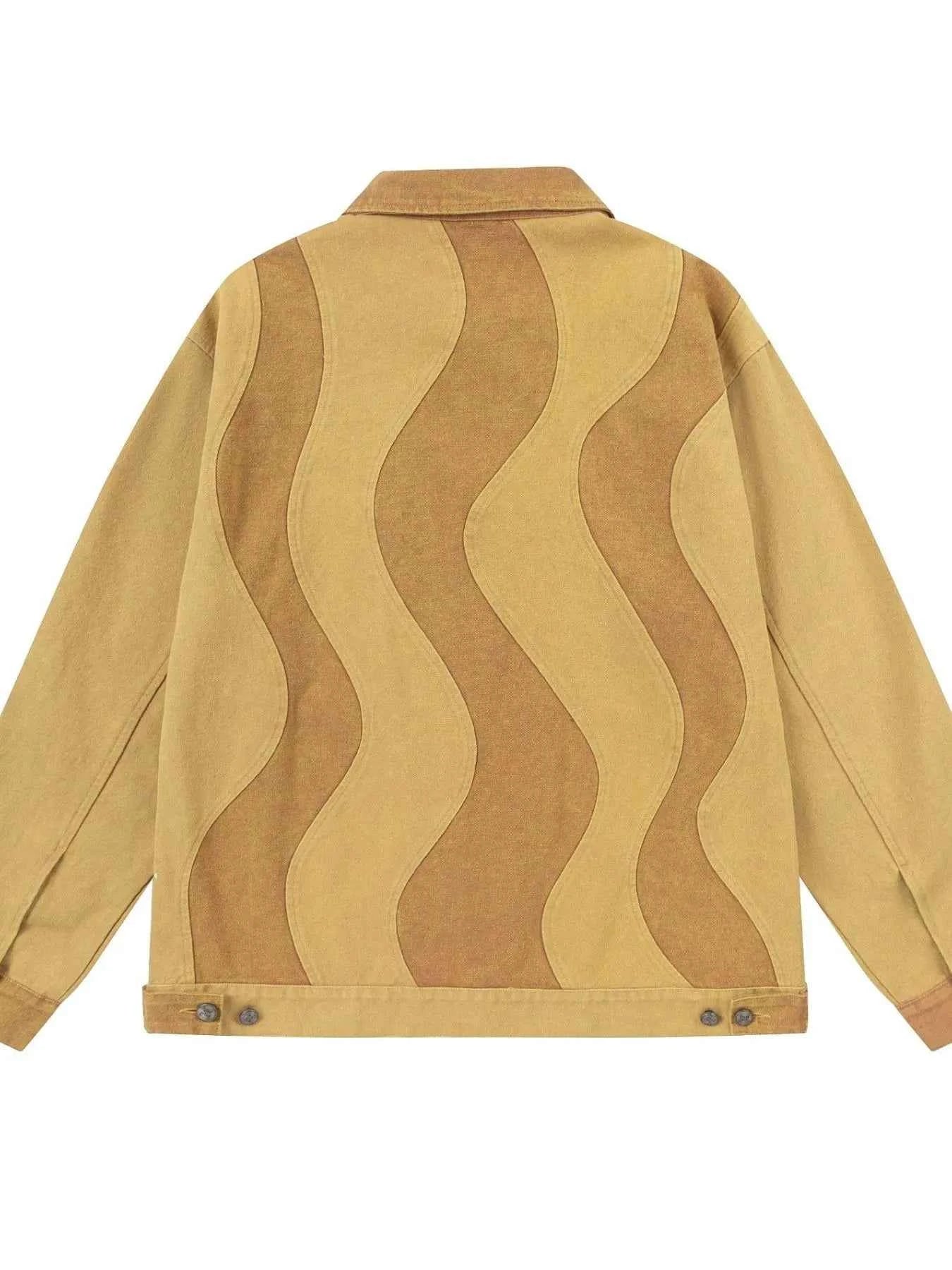 Men's Button Up Long Sleeve Jacket