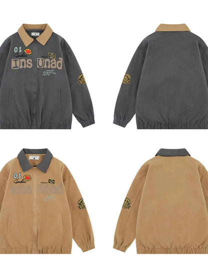 Men's Zip Up Long Sleeve Jacket