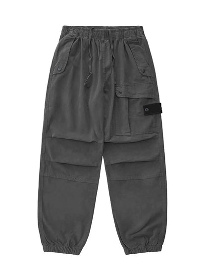 Men's Full Size Elastic Waist Joggers Plus Size