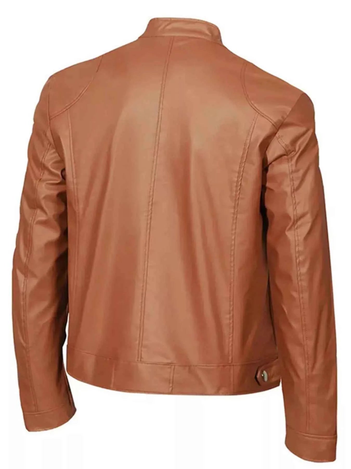 Men's Full Size Zip Up Long Sleeve Jacket Plus Size