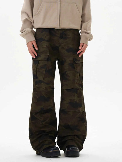 Men's Camouflage Wide Leg Pants
