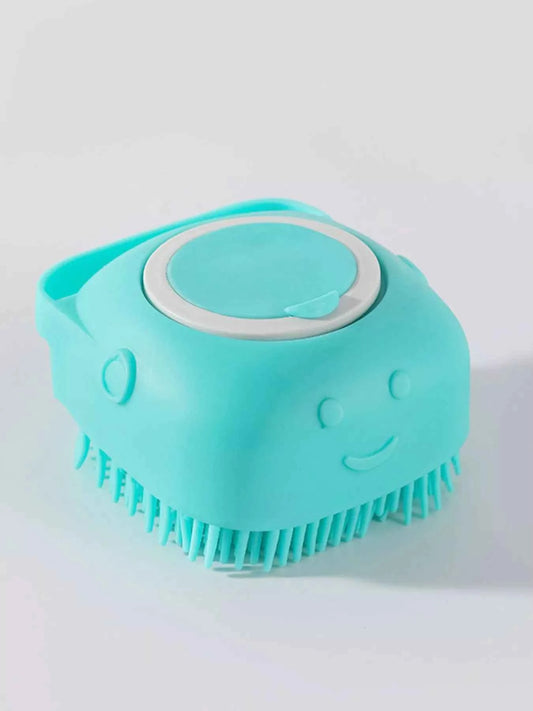 Cute Cartoon Silicone Pet Bath Brush