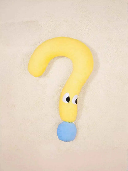 Question Mark Shaped Plush Pet Bed