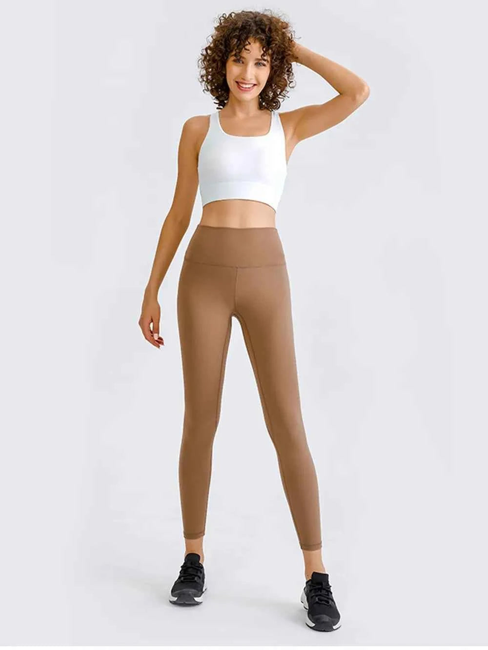 Millennia Double Take Square Neck Racerback Cropped Tank