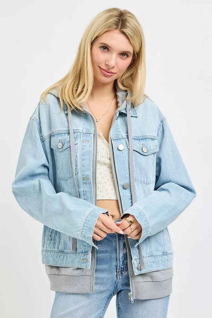 RISEN Oversized Hoodie Jacket