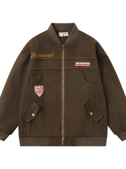 Men's Zip Up Long Sleeve Jacket